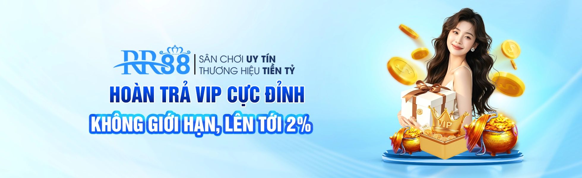 Banner RR88 hoàn trả VIP cực đỉnh