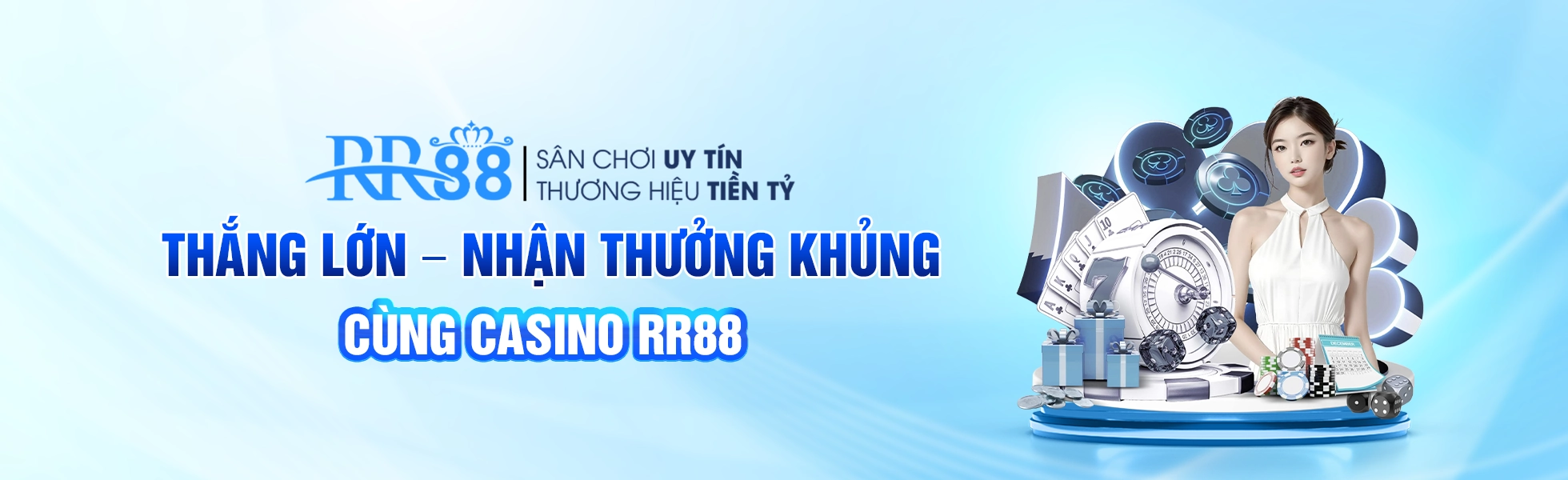 Banner RR88 nhận thưởng khủng Casino RR88